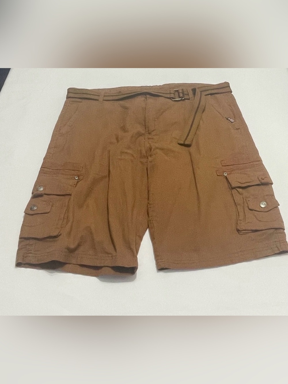 Phat Farm Brown Cargo‎ Shorts with Utility Pockets